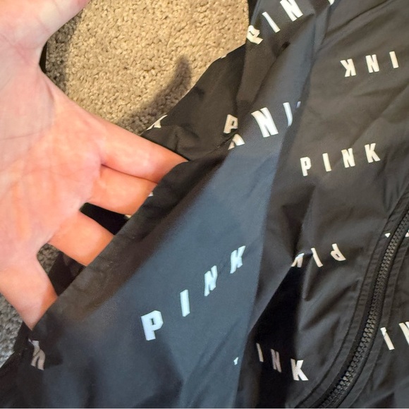 Victorias Secret PINK Windbreaker Jacket Size Medium - Picture 3 of 4